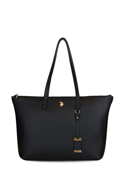 U.S. Polo Assn. Geantă neagră de umăr pentru femei Us26192