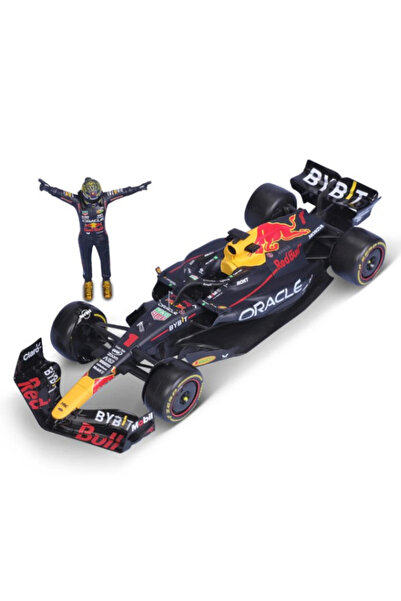 bebeym Oracle Redbull Racing Formula 1 Aracı + Max Verstappen Figür - 1:24