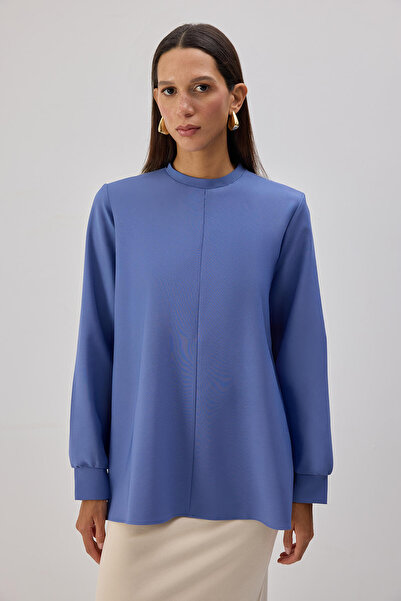 Touché Privé Draped Crepe Tunic
