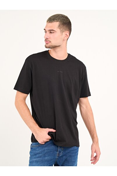 KVL by KENVELO Tricou barbat cu maneca scurta de culoare uniforma