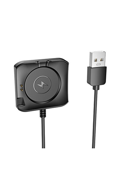 Hoco (Y28) » Cablu Incarcare Wireless, Smartwatch Y28, USB-A, 5W, Qi, 1m, BLACK