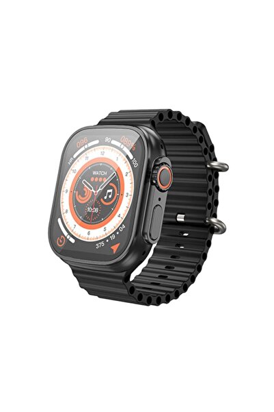 hoco. Hoco (Y12 Ultra) - SmartWatch, 1.96 inches, Ruiyu 8762DT, 128MB, Dual BT, Black