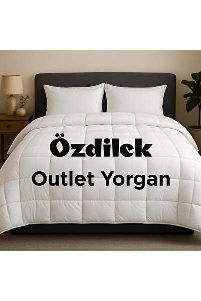 Özdilek Microsoft Outlet Çift Kişilik Silikon Beyaz Yorgan (195x215)