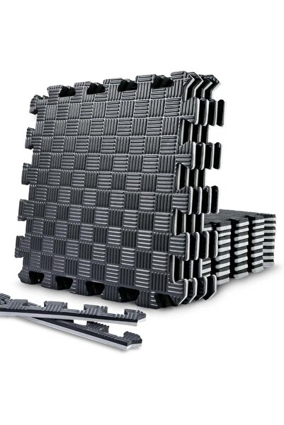 Alcoach 10 قطع من حصيرة إسفنجية متشابكة عالية الكثافة من مادة EVA (104 × 104 ...