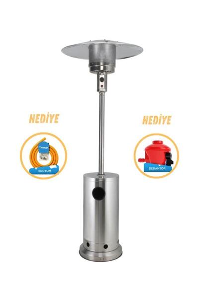 Trungo Palmiye Soba Dış Mekan Açık Alan Şemsiye Isıtıcı PLMY-İNOX