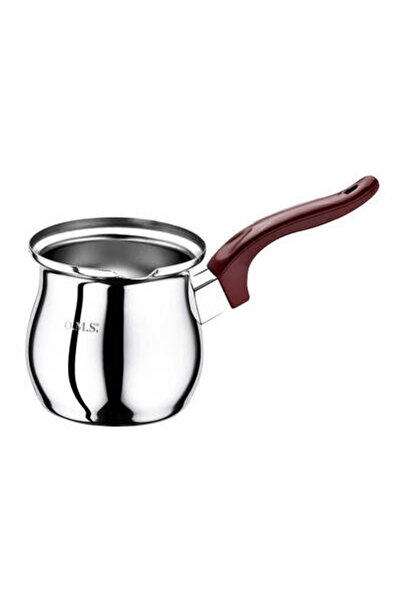 OMS kettle, stainless steel, 1.8 l, silver/burgundy