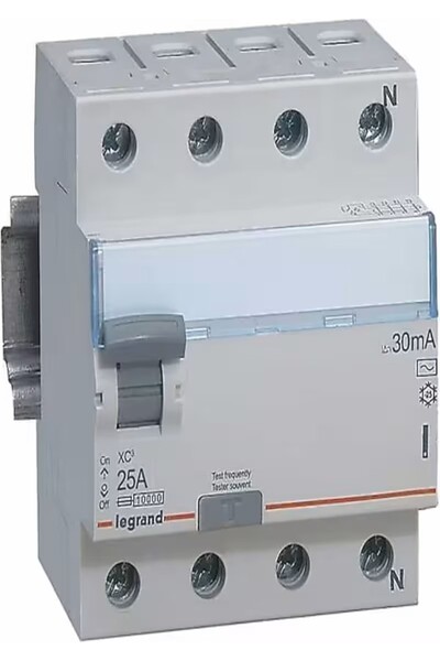 Legrand KAÇAK AKIM SİGORTASI TRİFAZE 4 KUTUPLU 25 AMPER 0.30 mA