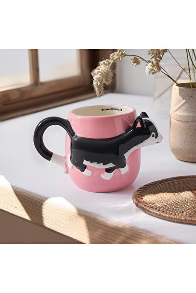 Aryıldız Cozy Kedi Figürlü Kupa 500 ml