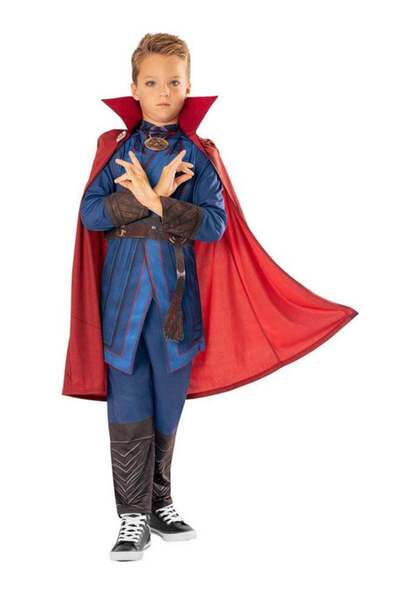 Rubies Deluxe Doctor Strange Costume for Boys Ages 7 to 8 Years Size L (Heigh...