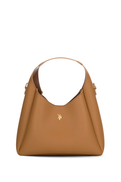 U.S. Polo Assn. Geantă de umăr pentru femei Camel Us26151