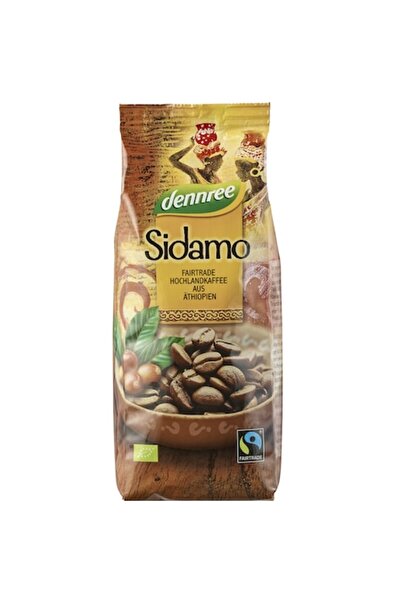 Dennree Cafea Bio Prajita Macinata Sidamo 250 g