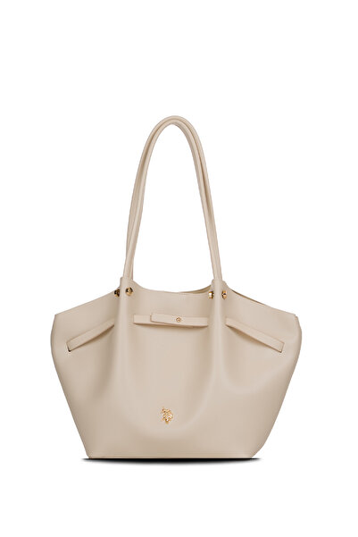 U.S. Polo Assn. Bej Kadın Omuz Çantası Us26201