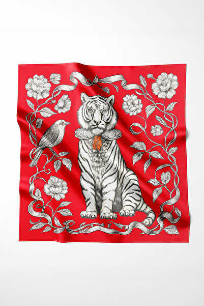 Luma Neckwear Silk Textured Satin Scarf 70X70