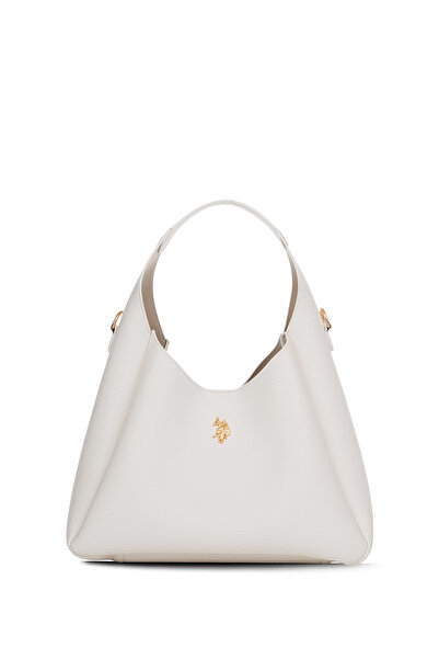 U.S. Polo Assn. Geantă de umăr albă pentru femei Us26151
