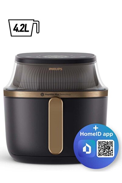 Philips Airfryer L - See-through Window, 16 Functions, Touchscreen, RapidAir Plus, 4.2 L, 1400 W