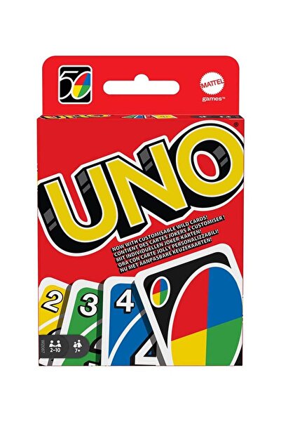 Mattel Games لعبة أونو الأصلية - الإصدار الرابع من لعبة الورق الكلاسيكية مع ب...