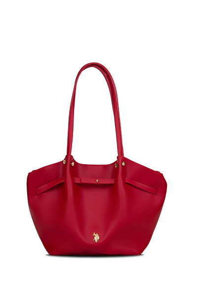 U.S. Polo Assn. Червена дамска чанта през рамо Us26201