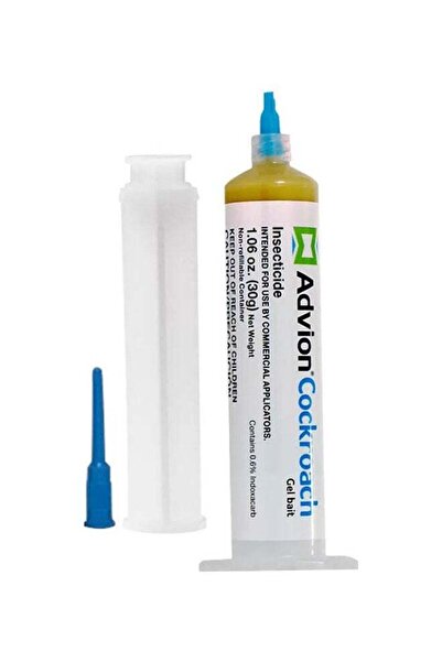 Generic Advion Cockroach Killer Gel Bait (1 Tube + 1 Plunger + 1 Tip) Multicolour 30g