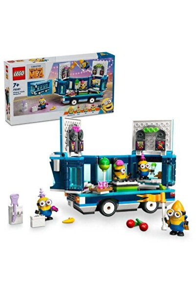 Generic ليغو حافلة حفلات موسيقية للمينيونز من ديسبكيبل مي