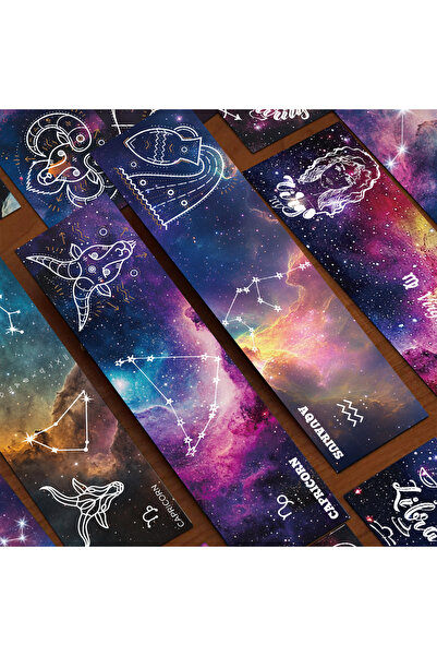 Choice 30 قطعة من فواصل الكتب الرومانسية على شكل أبراج، صفحات قراءة، علامات ل...