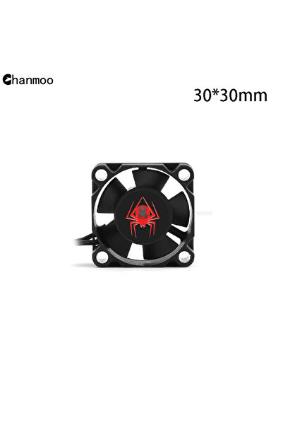 Choice مراوح تبريد عالمية للسيارات التي تعمل بالتحكم عن بعد، مقاس 30×30 مم، م...