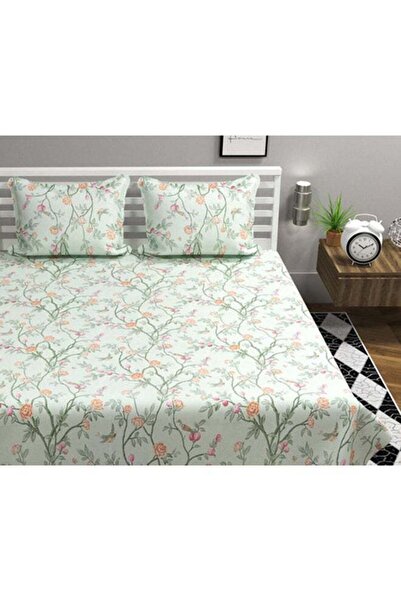 Kingston BSB HOME Premium Glace Cotton King Flat Bedsheet Set with 2 King Pillowcases (3-piece, 275x275 cm, L