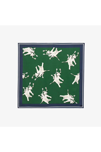 Lacoste Lightweight Printed Silk Scarf - RE9804-00-WN7
