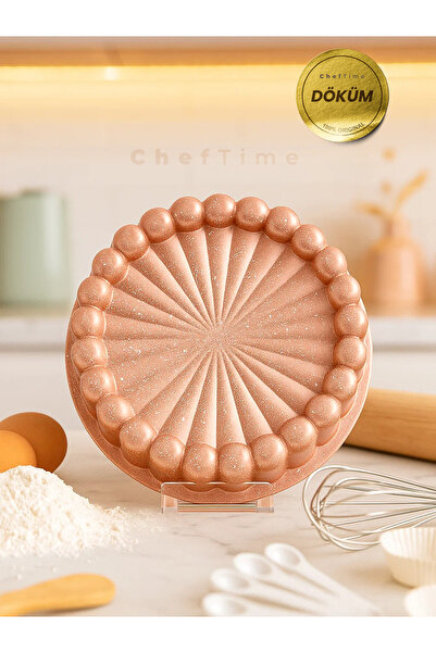 CHEFTİME Rose Tart Kek Kalıbı | 26cm