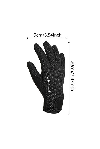 Choice قفازات غوص من النيوبرين مقاس 1.5 مم، مقاومة للانزلاق، دافئة، ومقاومة للماء، مناسبة لركوب الأمواج والسباحة والغطس والتجديف.