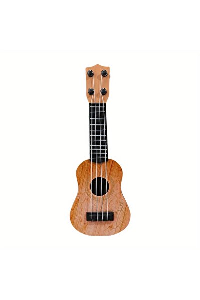 Choice لعبة جيتار أوكوليلي كلاسيكية صغيرة بنية اللون بأربعة أوتار، آلة موسيقية للأطفال والمبتدئين