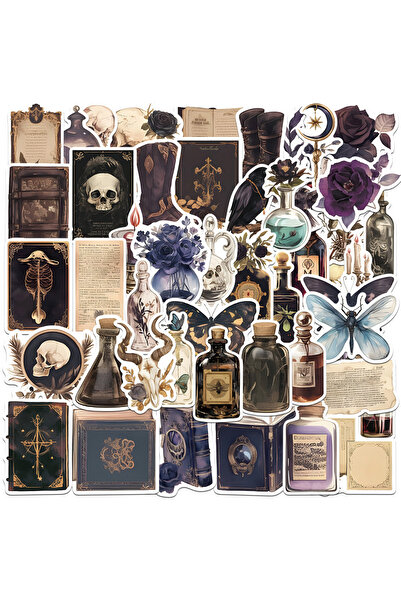 Choice3 Choice 50PCS 10/30/50/100pcs Dark Aesthetic Stickers Horrible Decals ...