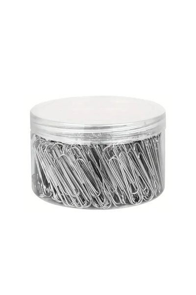 Choice 300pcs 300pcs silver paper clips, 28mm office binding paper clips, suitable for office file storage,