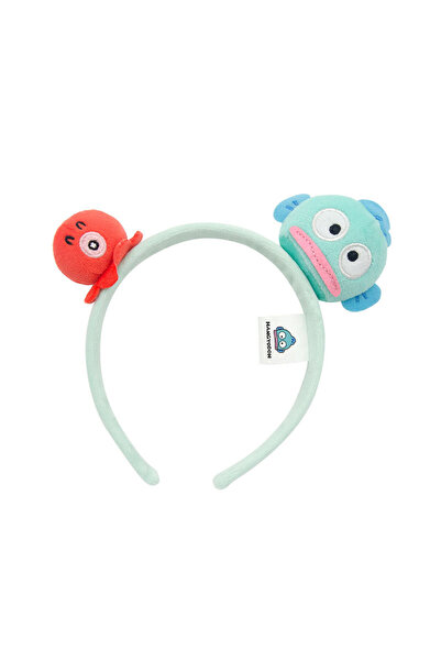 Choice 05 عصابة رأس سانريو هانغيدون، عصابة رأس لغسل الوجه برسومات كرتونية، عصابة رأس قطيفة لضغط الشعر، مكياج كورومي لطيف