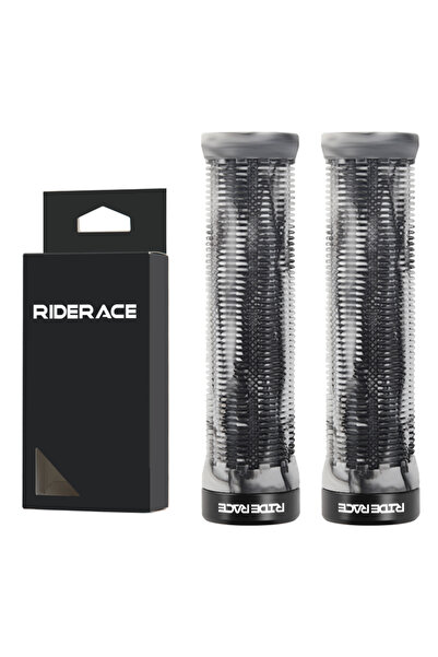 Choice زوج واحد من مقابض مقود الدراجة الجبلية باللونين الأسود والأبيض، مصنوعة...