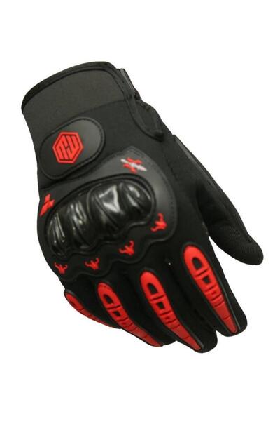 SINGLE SWORD قفازات راكبي الدراجات النارية طويلة ومضادة للانزلاق وواقية