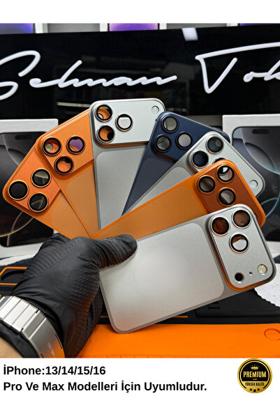 FARKLI İLETİŞİM İPHONE 14 PRO MAX İÇİN UYUMLU 17 PRO VE MAX DÖNÜŞTÜRÜCÜ PREMİUM KAPLAMA STİCKER
