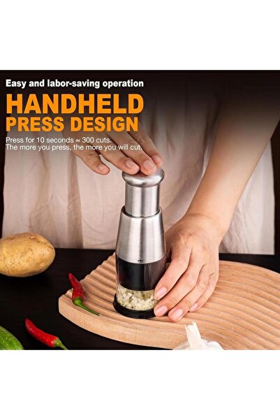 OEM Tocator Manual Compact si Presa, Otel Inoxidabil , Argintiu