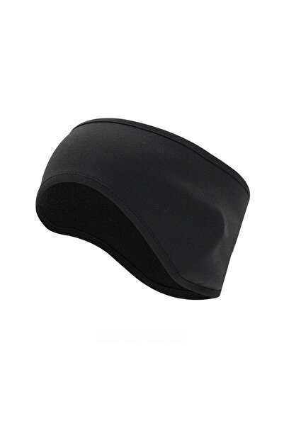 Choice ربطة شعر سوداء من GOBYGO لحماية الأذنين في الشتاء، مصنوعة من الصوف الك...