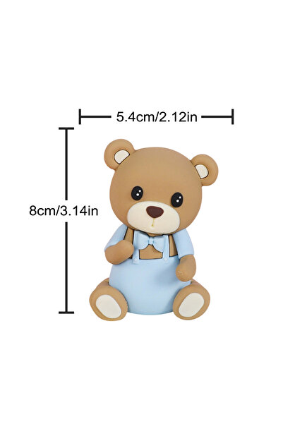 Choice1 قطعة واحدة زرقاء، 18 قطعة من زينة كعكة الكشف عن جنس المولود، كرات لؤل...