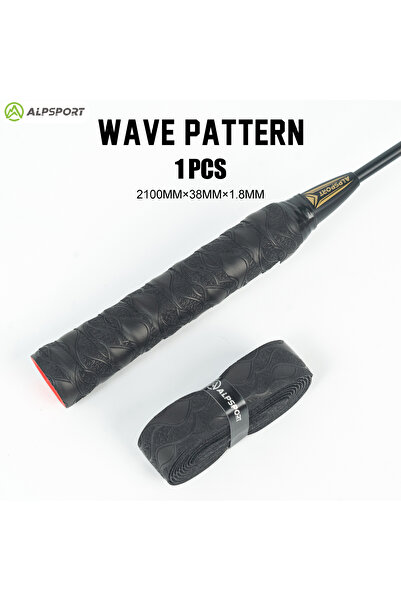 Choice Gentleman Black ALP Milk Hand Glue PRO Anti-Slip Sweat-Absorbing Grip Tape for Pickleball/Tennis/Bad