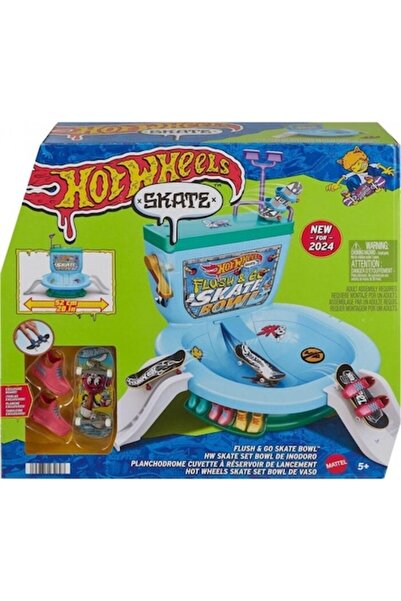 mattel Set de patine Hot Wheels, Mattel, rampă, multicolor, 363x334mm