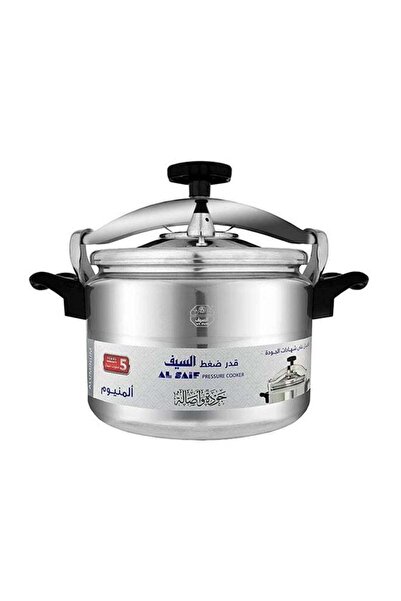 Generic Al Saif Aluminium Pressure Cooker - Silver, 6 L
