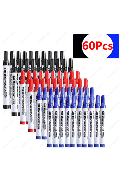 Choice مزيج من 60 قطعة و100 قطعة من أقلام السبورة البيضاء القابلة للمسح، وأقل...