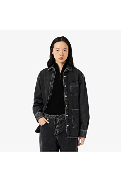 Lacoste قميص جينز قصة فضفاضة - BF2125-00-6NM