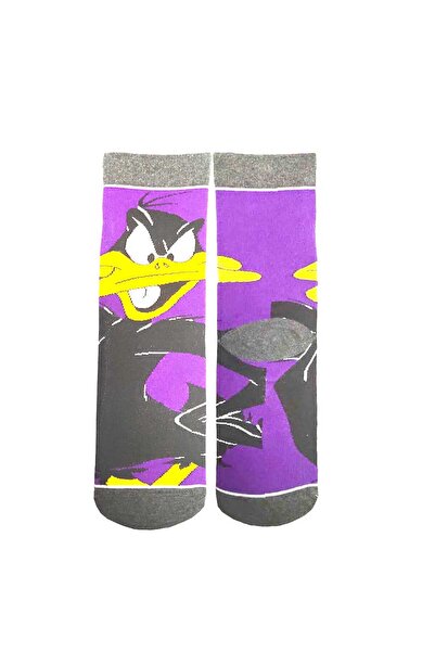 Looney Tunes Socks for Adults & Teenagers One-Size Daffy Duck