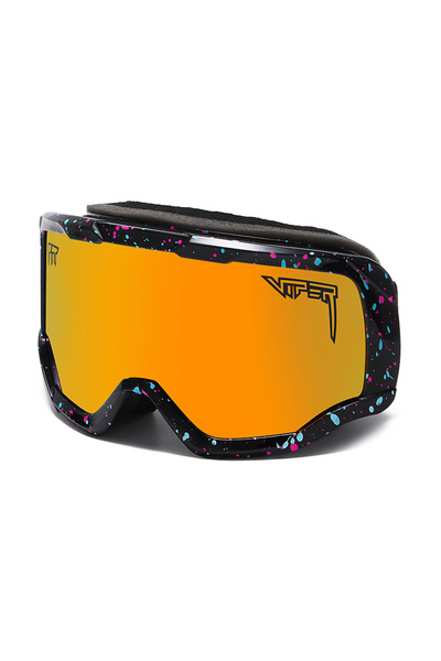 Choice قناع Y1 ذو طبقتين من مادة ناعمة للتزلج على الجليد، مقاوم للرياح، ونظار...