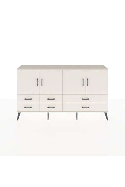 Dienni Arges Konsol 6 Raflı 6 Çekmeceli 4 Kapaklı 176x30x99 Aytaşı-Aytaşı