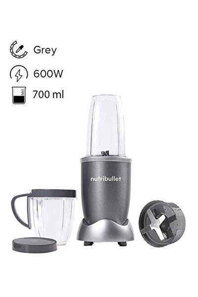 Nutribullet 5-Piece High-Speed Blender/Mixer System 700 ml 600 W NBR-0812M Grey