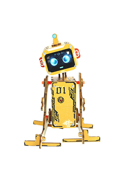 Choice روبوت كهربائي يعمل بالصوت، مجموعة تجارب علمية تعليمية للأطفال، لعبة نم...