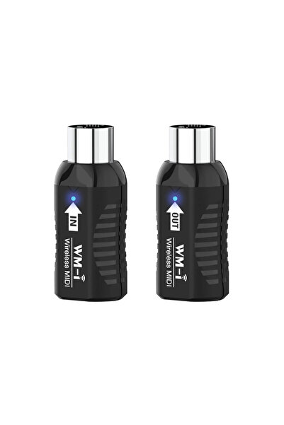 Choice محول MIDI لاسلكي Miwayer WM-1 أسود اللون بتردد 2.4 جيجاهرتز، زمن استجا...